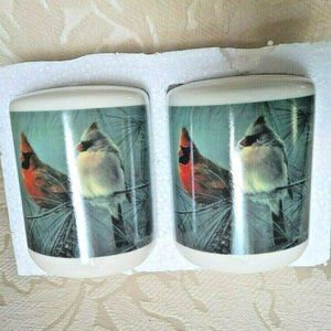 Red and Yellow Bird Salt and Pepper Shaker Set